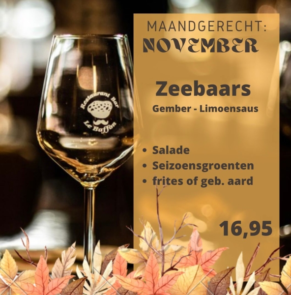 maandgerecht november