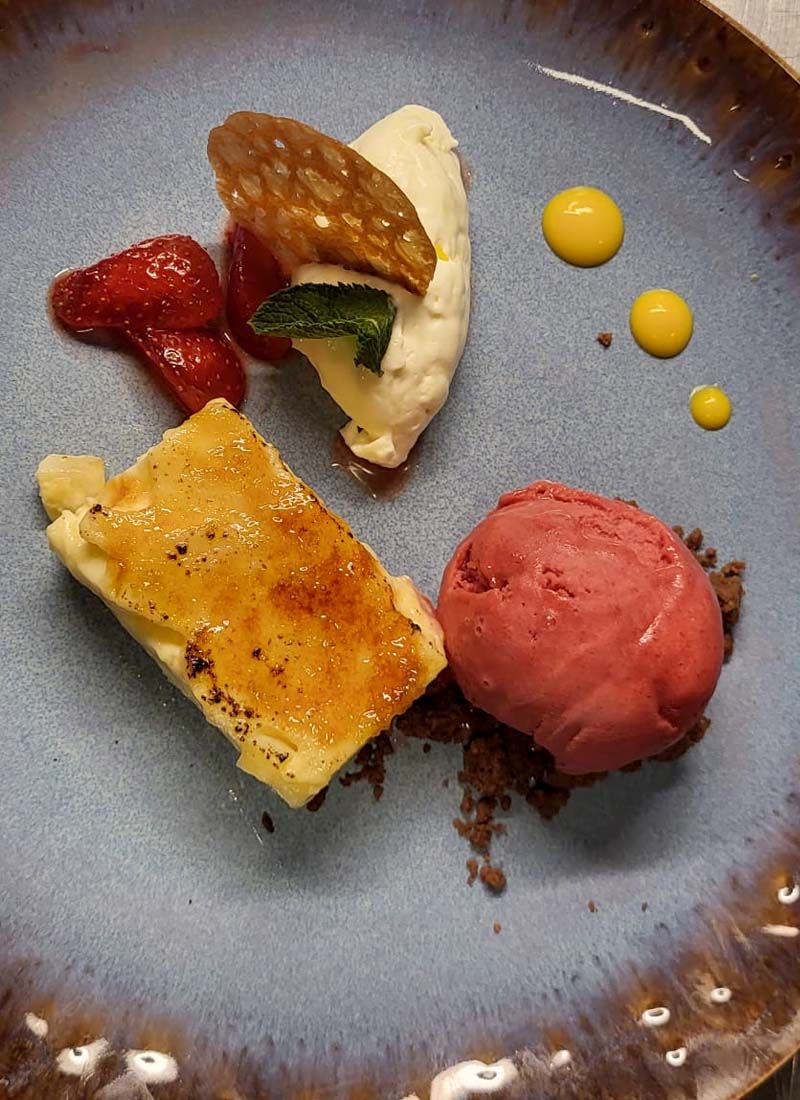 Desert bij Restaurant De Maalderij